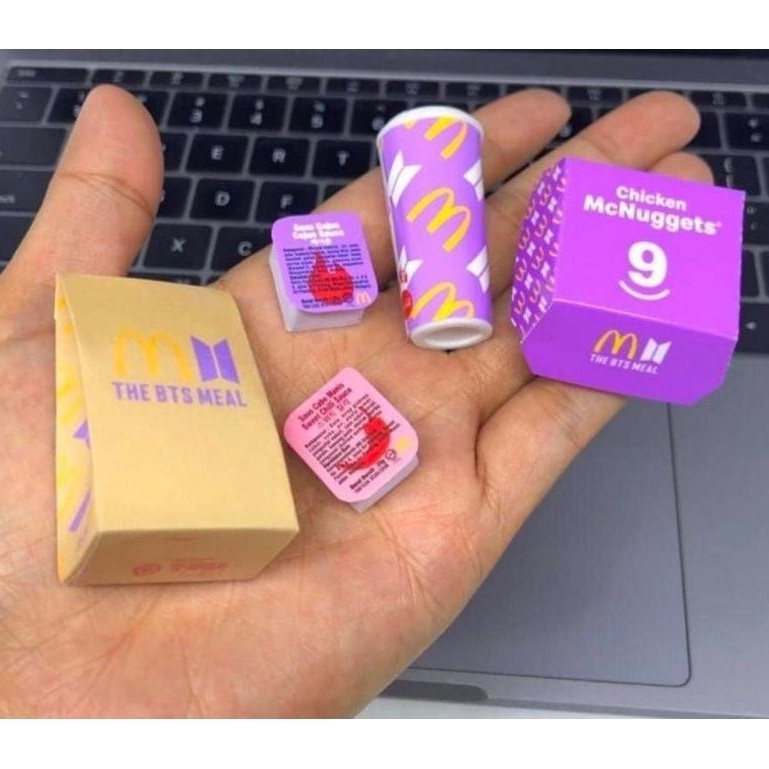 BTS meal McD magnet