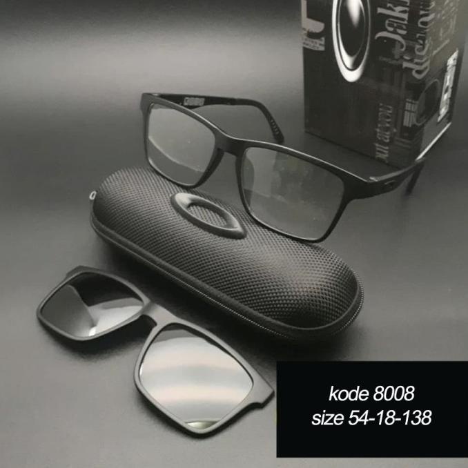Kacamata / Frame Pria Wanita Ox8008 Clip ON ClipOn