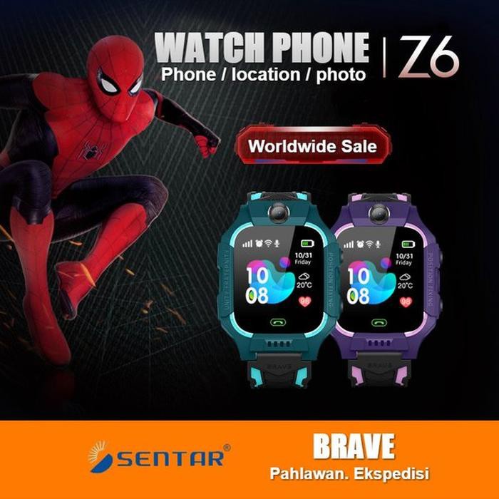 New ANTI AIR Jam tangan Imoo Video call Aimo Jam Imo Z5 Z6 frozen Flip Dual Camera Anti Air