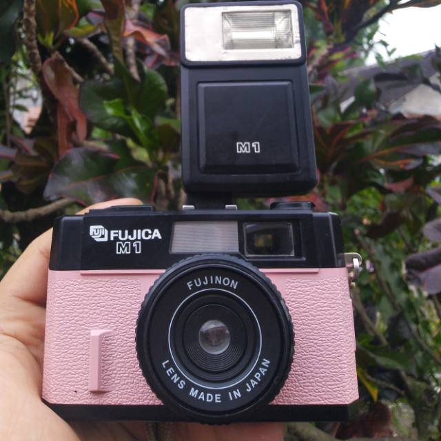 Jual FUJICA M1 BONUS FLASH ORIGINAL M1 KAMERA ANALOG FILM 35MM