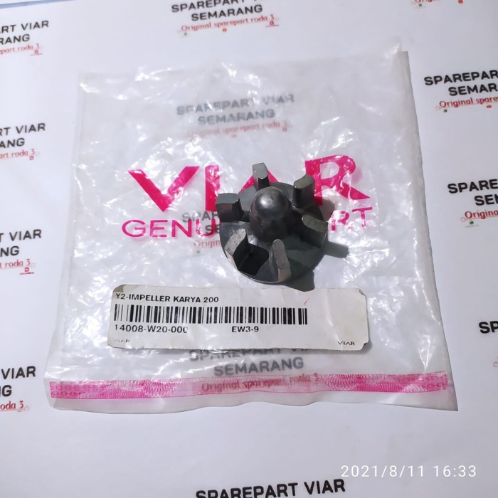 Kipas pompa radiator viar karya 150 200 300 cc original part viar Baling balik water pump karya