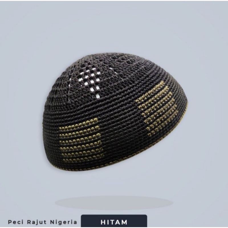 Peci Rajut Yaman Original Motif Nigeria / Peci Rajut Yaman  Dewasa / Peci Rajut Bagus Murah / Peci R