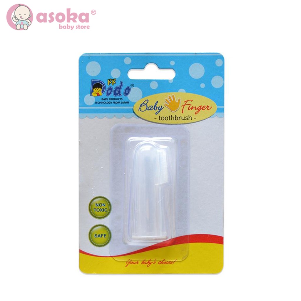 Dodo Finger Toothbrush Sikat gigi Lidah Silicone DAC012 ASOKA