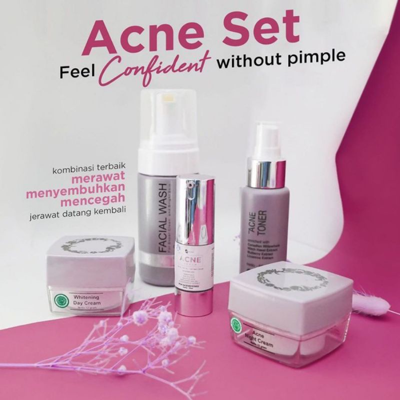 MS GLOW - Paket Acne Series / Paket Jerawat / ms glow paket acne / ms glow acne MS Glow