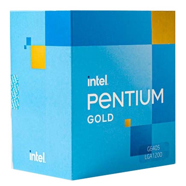 Intel Pentium Gold G6405 4.1Ghz - Cache 4MB [Box] Socket LGA 1200 - Comet Lake Series