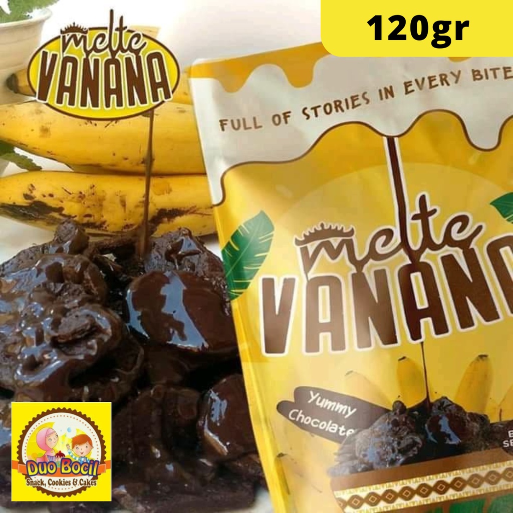 

Keripik Pisang Lumer Melte Vanana [120g] Asli Lampung - Duo Bocil Snack