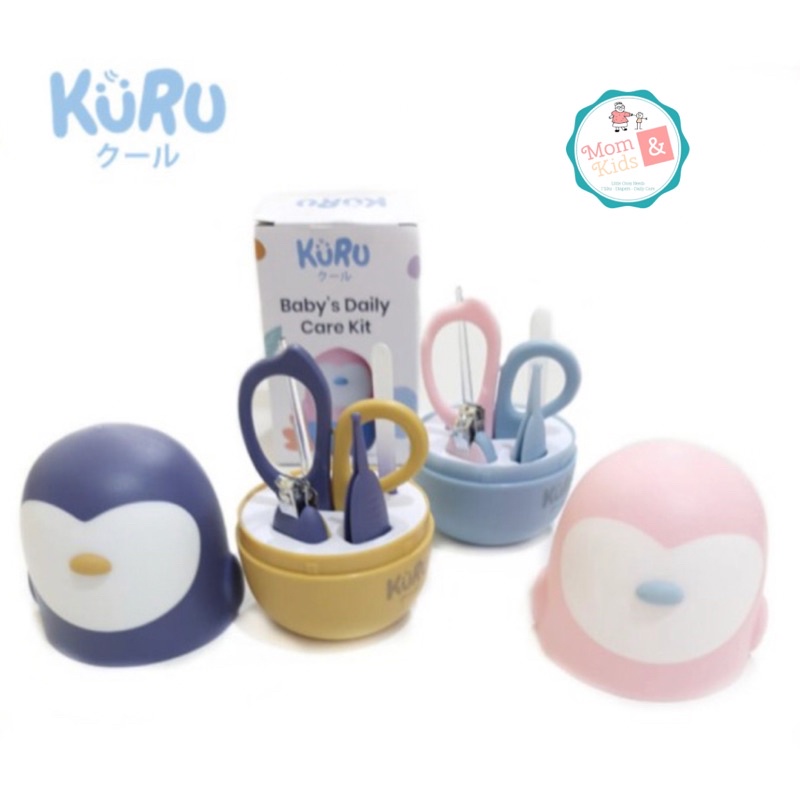 Kuru Baby Nail Care Manicure Set 5in1 - Perawatan Gunting Kuku Bayi