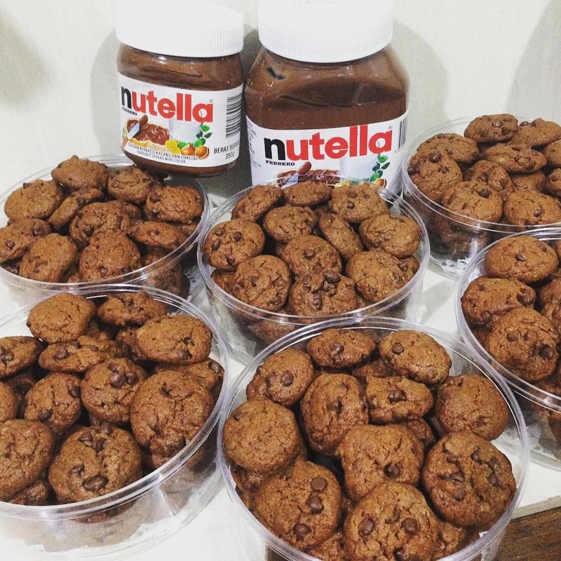 

nutella cookies / kue kering / kue lebaran / kue idul fitri / hampers