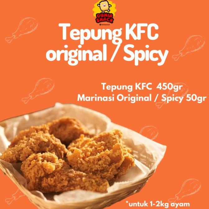 

TEPUNG AYAM KFC ORIGINAL / SPICY 500GR