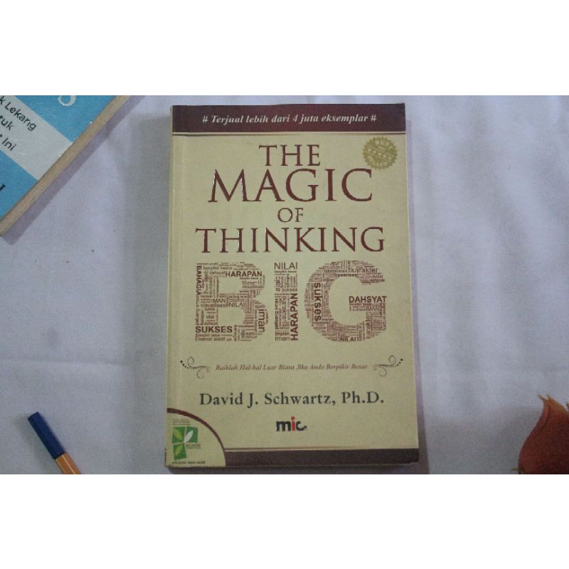 Buku The Magic of Thinking Big Preloved