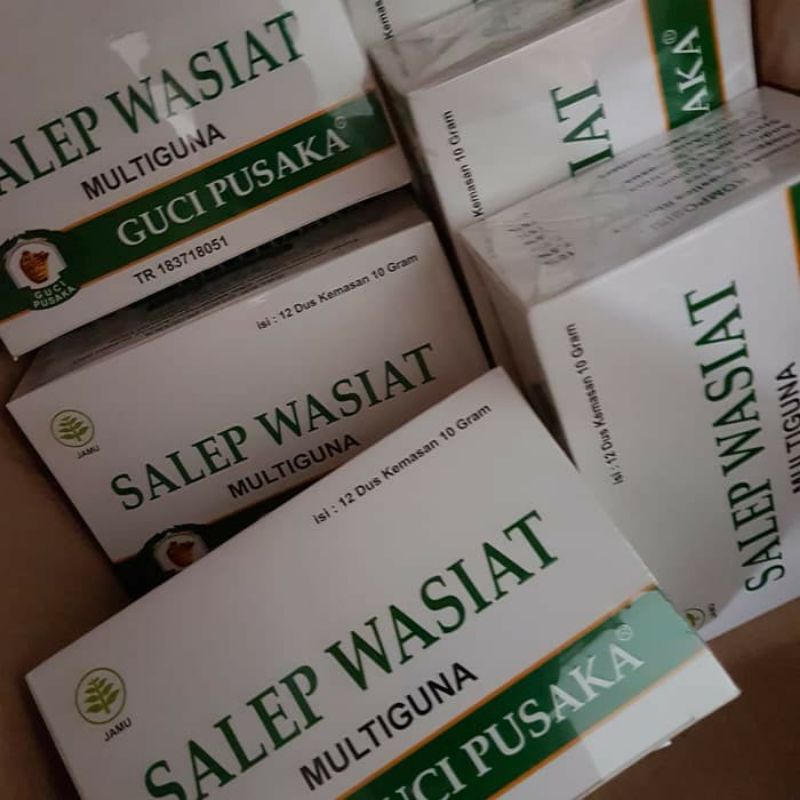 Salep Wasiat Multiguna Guci Pusaka Salep Kulit Herbal