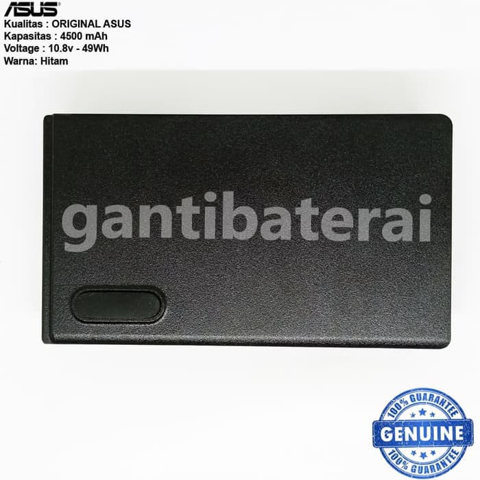 Baterai ORI ASUS F80 F80H F80Q F80S F81S F83S F83SE A8JR F81 A32-F80A