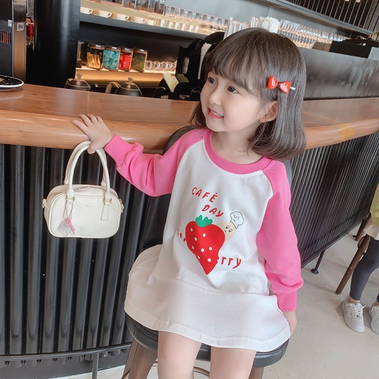 Plazababyku PASSWORD DRESS CAFE DAY Dress Sweater 1 - 7 Tahun Baju Anak BerKualitas