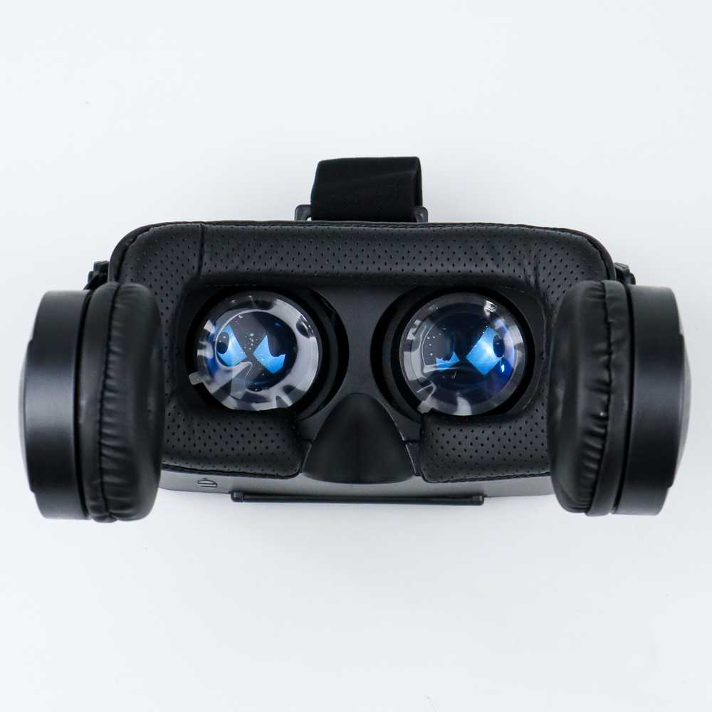 PROMO VRPARK Vr Box Virtual Reality Glasses with Headphone vr headset vr box 2 Kacamata VR Murah vr box 3d virtual reality game vr box original vr box 360 - J20 TFTH01BK