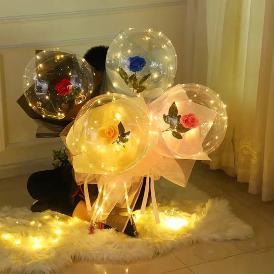 LAMPU KAWAT LED / LAMPU HIAS TUMBLR / LAMPU BALON BOBO PVC / LAMPU BUKET