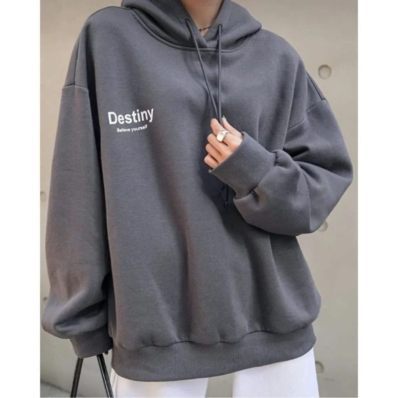 DESTINY HOODIE SWEATER | KOREAN STYLE SWEATER | SWEATER HOODIE WANITA