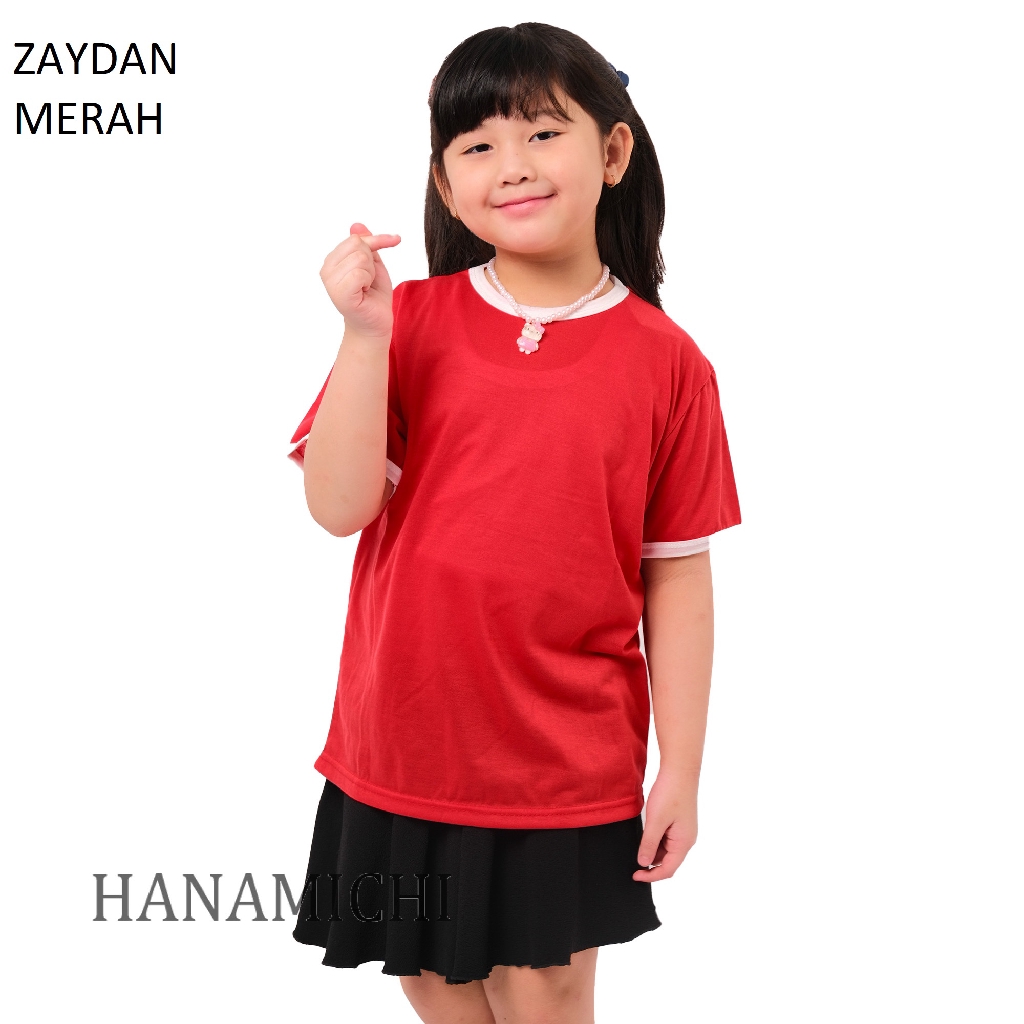 Hanamichi ZAYDAN Kaos Anak Lengan Pendek