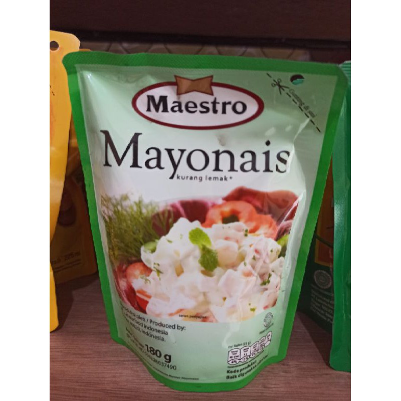

[Pengiriman Express] Maestro Mayonais 180g