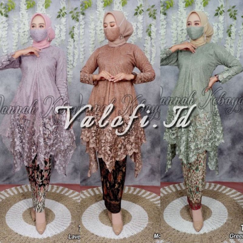 SETELAN KEBAYA MAURY SANGHAI  > KEBAYA MODERN / KEBAYA REMAJA / KEBAYA FAVORITE / KEBAYA BROKAT / KE