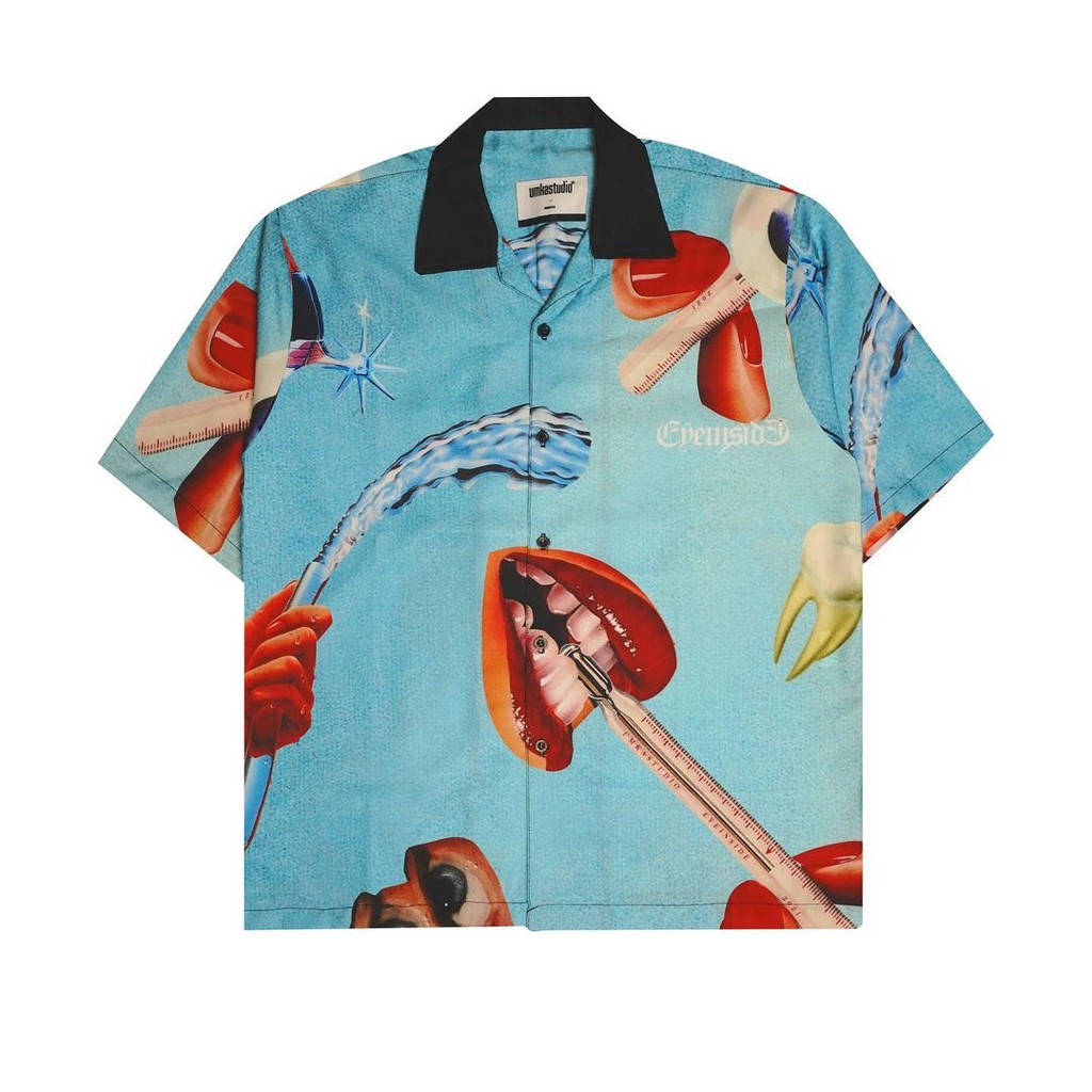 KEMEJA UMKASTUDIO SHIRT KEMEJA LENGAN PENDEK UNISEX UMKASHIRT - CELCIUS