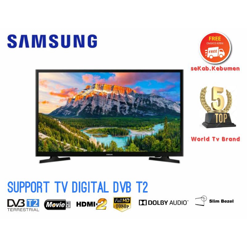 TV LED Samsung 32 inch Digital DVB T2 N4001 N4003 T4001 T4003 free ongkir sekab. Kebumen