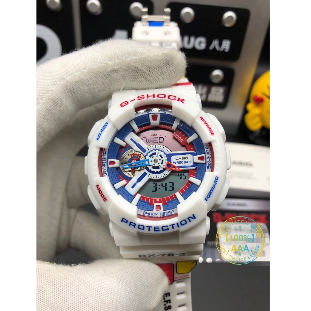 Jam Tangan Casio G-Shock GA-110TR GA110 Gundam Autolight Limited Edition