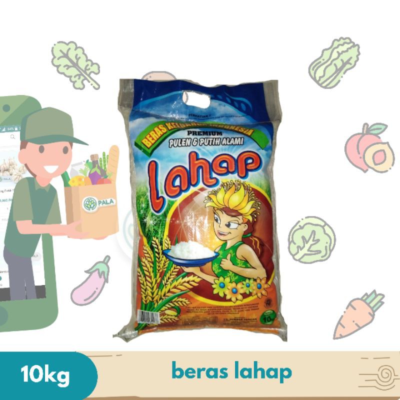 Beras Lahap 10kg Malang Indonesia