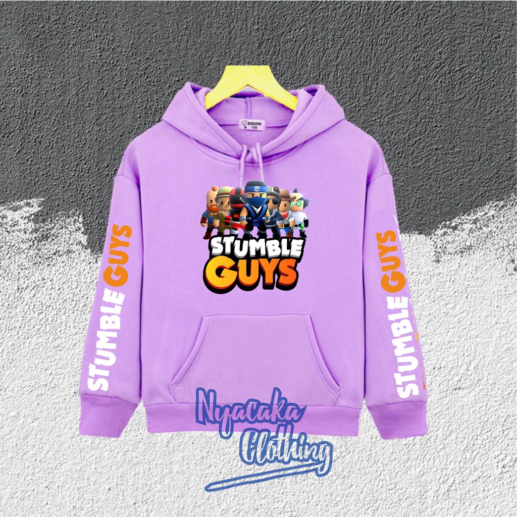 JAKET HOODIE ANAK GAME STUMBLE GUYS TERBARU