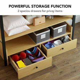 Large closet storage lemari pakaian barang terbuka wardrobe | Shopee