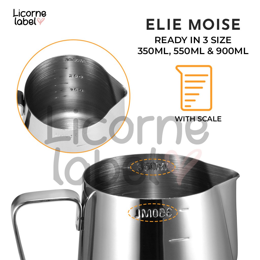 Elie Moise Wax Melting Pot / Candle / lilin / Soap /Sabun Melt Pitcher Stainless Steel Double Boiler