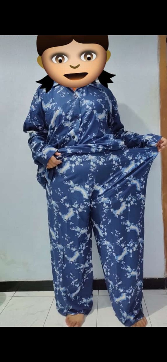 Wuning 2 Dress Ld 140 Gamis Busui Katun Rayon  Batik Jumbo Casual Premium