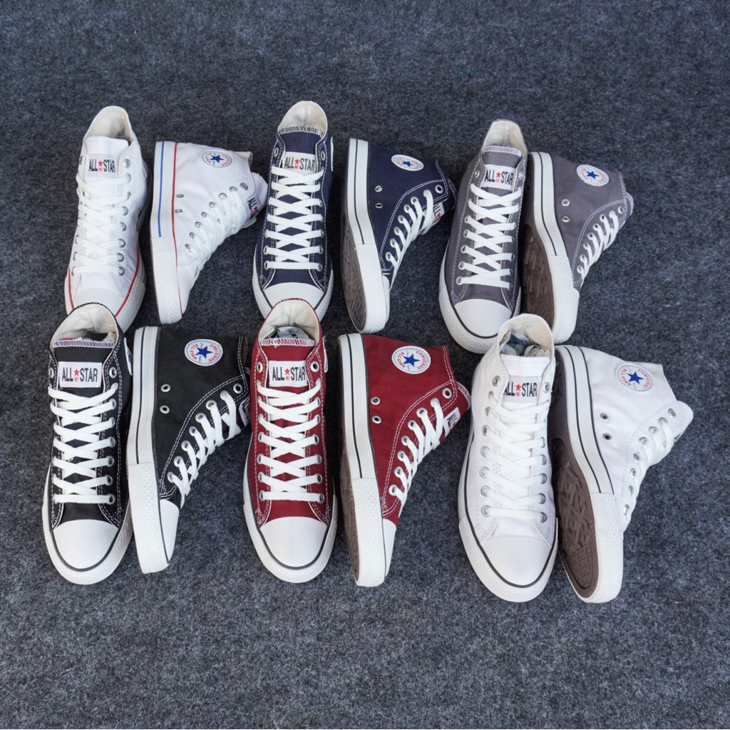 SSR Footwear - Sepatu Sneakers Pria/Wanita Terbaru Converse High Premium - Sekolah Kuliah Bertali