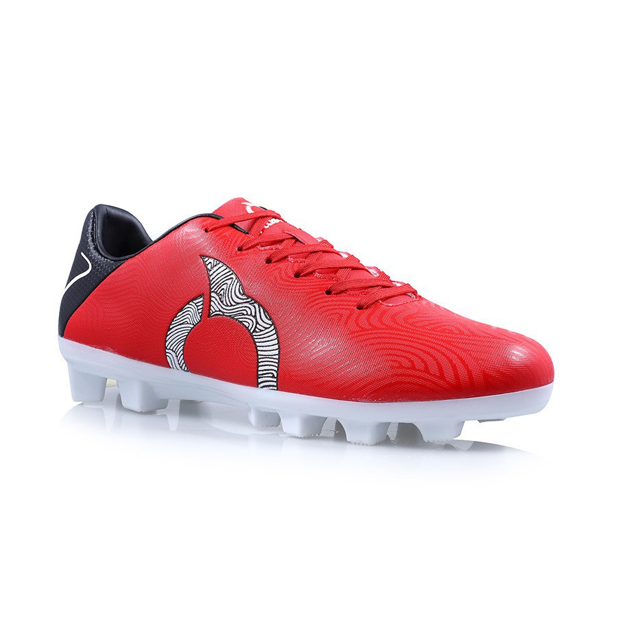 SEPATU BOLA ORTUSEIGHT TEMPEST FG - Ortred White Black  (100% ORIGINAL)