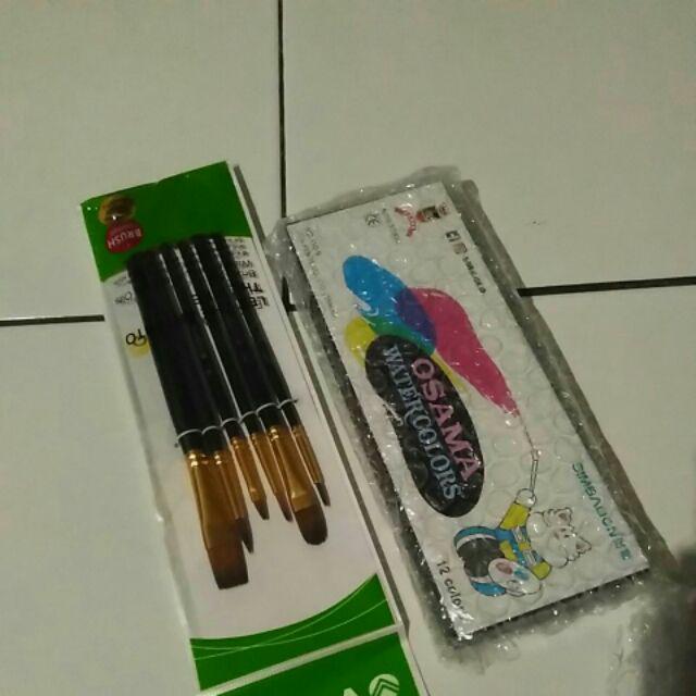 Osama Gouache Watercolors Tube Set 12 x 5ml Cat Air Osama Gouache Watercolors Tube Set 12 x 5ml Cat Air