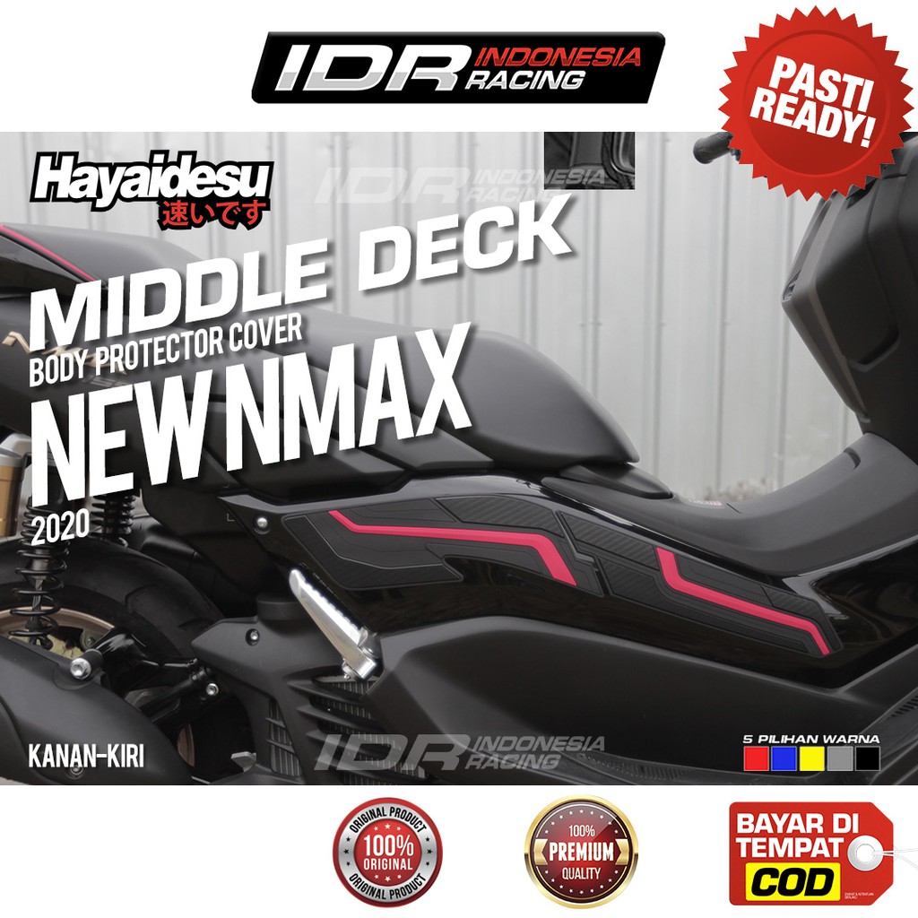 Hayaidesu Middle Deck New NMAX 2020 Kiri Kanan Body Protector Yamaha