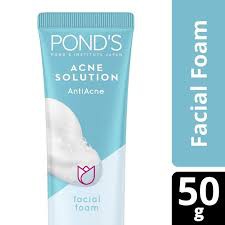 Ponds Acne Solution Facial Foam 50 gram