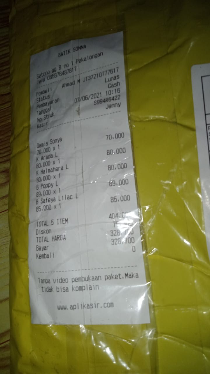 Batik Wanita Jumbo Rachita