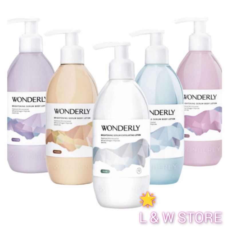 WONDERLY Brightening Serum Body Lotion | Exfoliating Lotion 300 ml