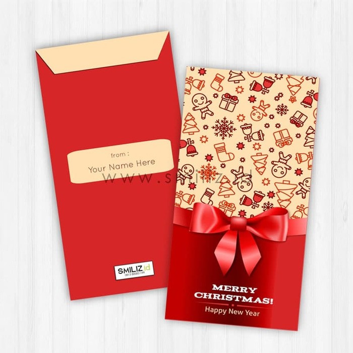 

Cute Santa Claus Christmas Angpao Custom 2114