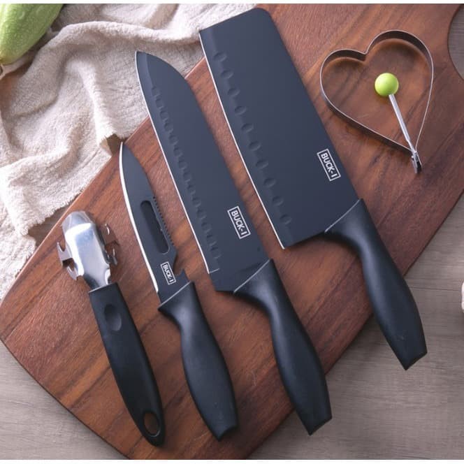 PISAU SET PREMIUM BUCK-I KNIFE