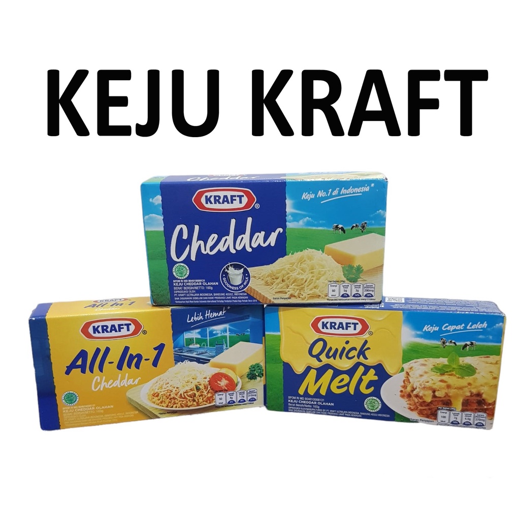 KEJU KRAFT CHEDDAR / QUICK MELT ALL IN 1/ SINGLES