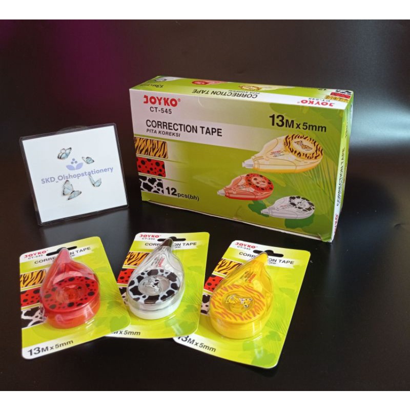 

Tipe-x Kertas / Correction Tape Joyko CT-545 13 Meter(Eceran)