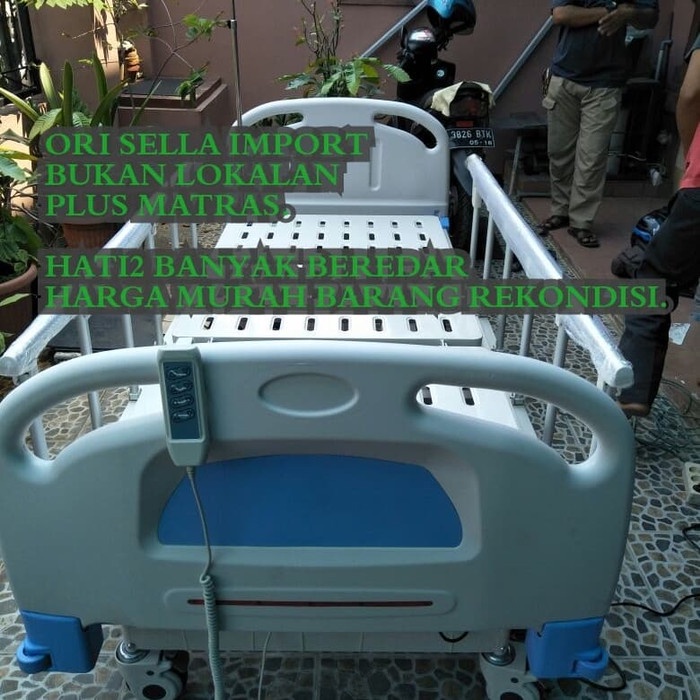 Jual Hospital Bed Elektrik Ranjang Pasien Electric Sella Baru   73dc46026bfd7e97a792f7ed3f27af55