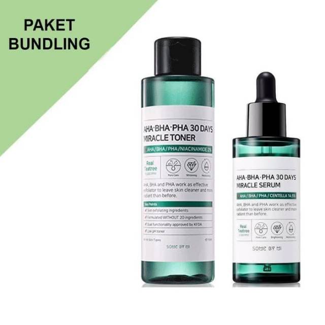 PAKET BUNDLING SOMEBYMI TONER 150ML+SERUM 50ML ORIGINAL 100% KOREA