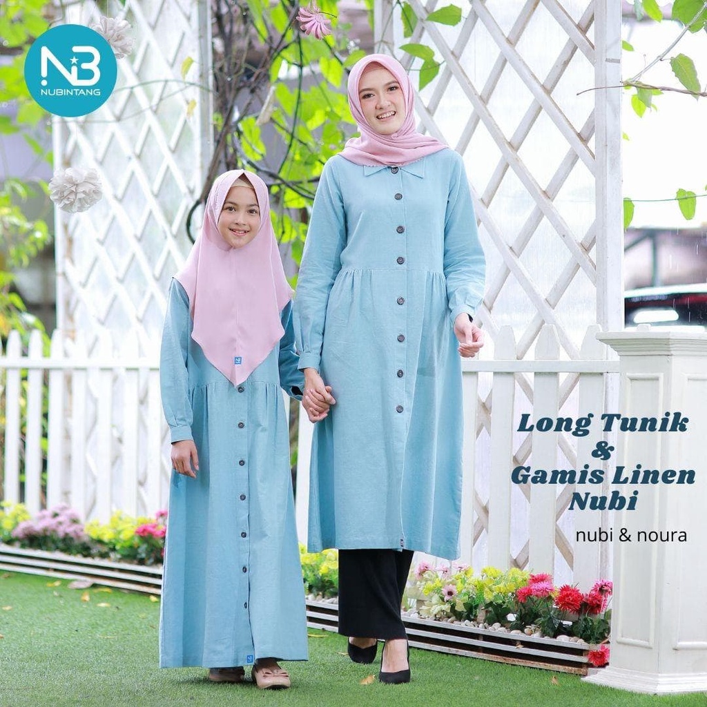 Tunik perempuan dewasa Tunik cewe import Tunik cewek kekinian Tunik cewek polos Long tunik by nubint