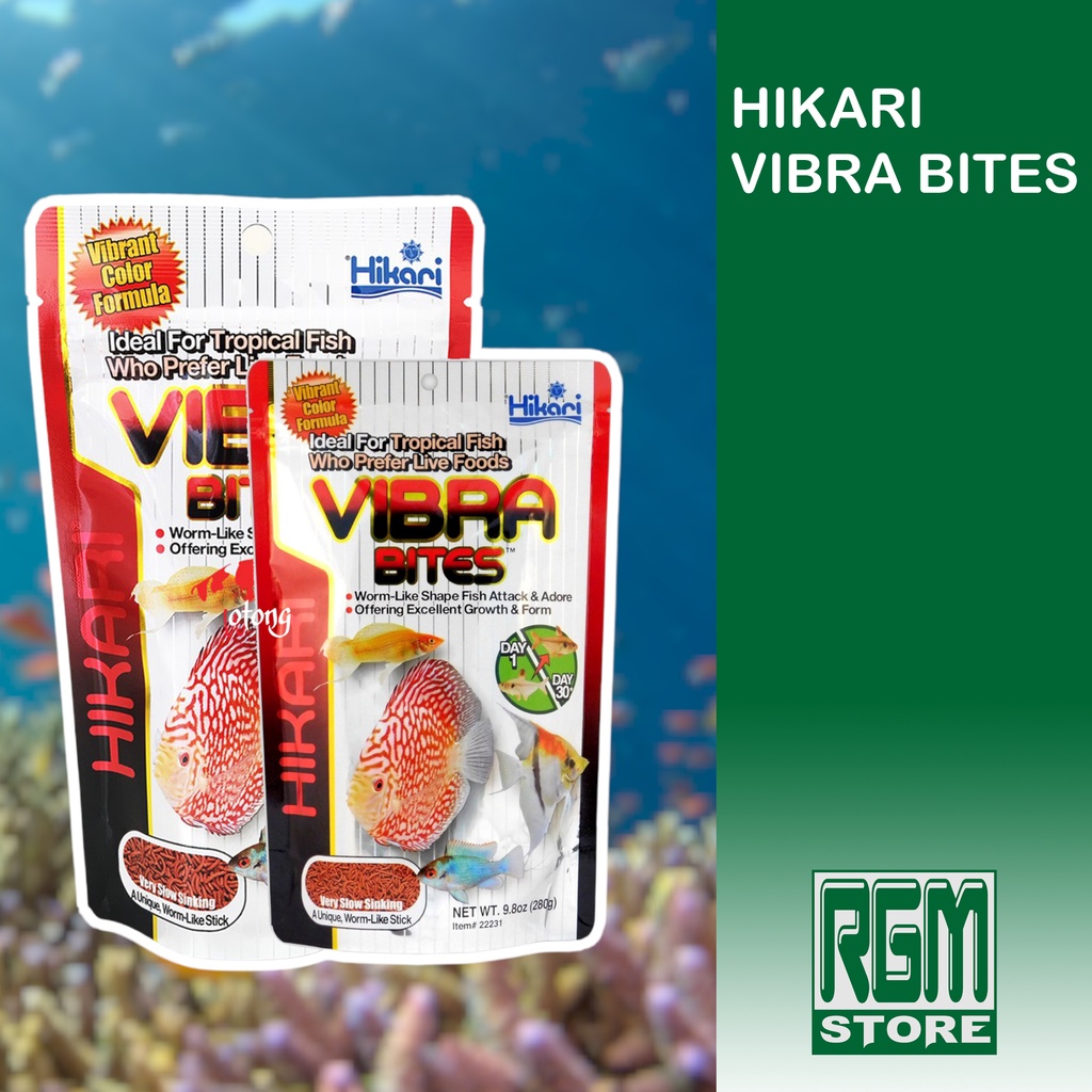 HIKARI VIBRA BITES vibrabites pakan makanan ikan hias tropical fish