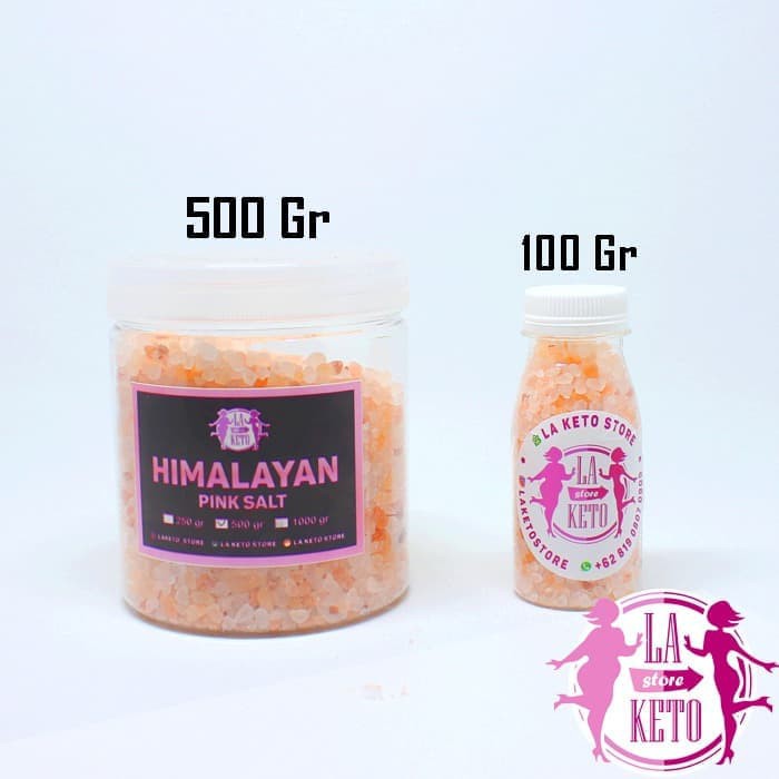 

Promo Spesial - Himalayan Salt Rock Crystal / Kemasan Toples @500G
