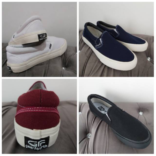 Sepatu Gearfourth Snoopy (Maroon, Navy, Fullblack, Fullwhite)