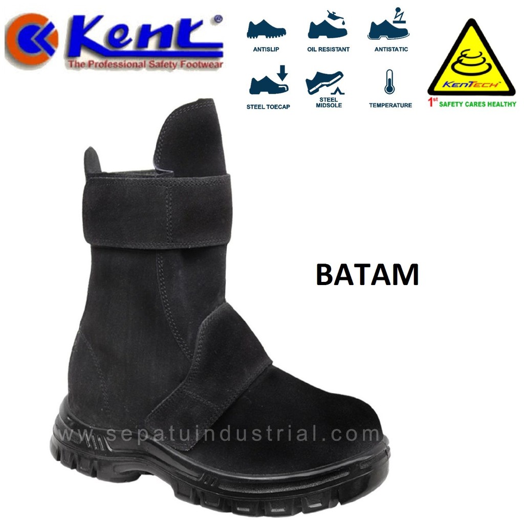 Sepatu Safety BATAM (Outsole Rubber)