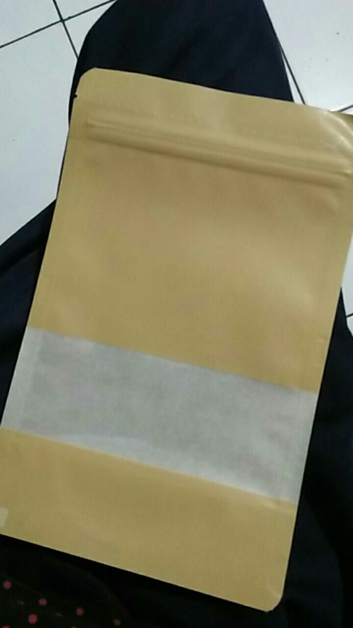 Standing Pouch Paper Window 13x21 Merk Kpack